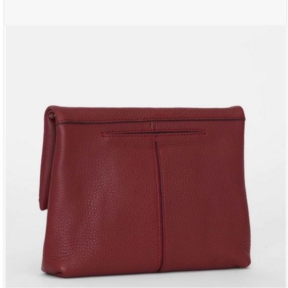 Hammitt Burgundy Crossbody Bag with Gold Accents - Picture 4 of 10